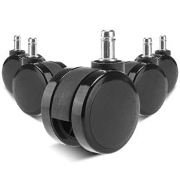 Other Brands CW 60 25 5PK Chair Accessories Universal Chair Replacement Casters Set of 5