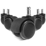 Other Brands CW 50 41 5PK Chair Accessories Universal Office Task Chair Replacement Casters Set of 5