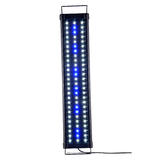 LIVINGbasics LVB Y09DC 60 Commercial Industrial LED light Blue and White LED Fish Aquarium Light with Extendable Brackets LIV
