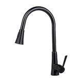 LIVINGbasics LVB FC 2H18N ORB Kitchen Faucet Single Handle Pull Down High Arc Sprayer Kitchen Sink Faucet LIVINGbasics