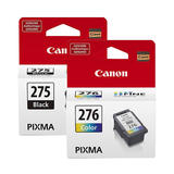 Canon Canon PG 275 CL 276 OEM Combo PIXMA TS3520 Canon PG 275 CL 276 Original Black and Color Ink Cartridge Combo 4982C001 49