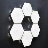 Other Brands JE Q03 Atmosphere Light Table Light Hexagon Wall Light Touch Sensitive Modular LED Lights 6 Panels