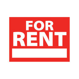 HeadlineSign 415 4729 Business Signs HeadlineSign FOR RENT Yard Sign 18 x 24 Plastic 785956