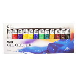 Other Brands PO1240A Paint Watercolors Pastels Vibrancy Oil Painting Colors for Professionals Artists 40ml Tube 12 Assorted C