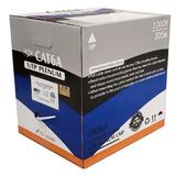 No Brand Cab BK C6A600 All Bulk Network Cables 1000ft CAT6A Solid U UTP 650MHz 23AWG CMP Plenum Bulk Cable