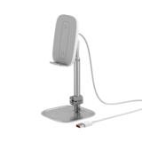 BlackBox SUWY D0S Wall Charger Wireless Charger Literary Youth Desktop Bracket with Telescopic and Wireless Charging Silver