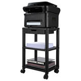 Moustache MOF LZ 3708 Printing Accessories 3 levels Printer stand with drawer