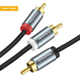 PrimeCables PC Cab AU62 Professional Audio Cables Summit Series 3FT 1 RCA to 2 RCA Male to Male Subwoofer Cable PrimeCables