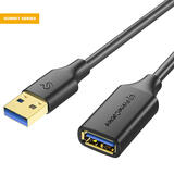 PrimeCables PC Cab CC0020 6FT USB 3 0 Summit Series USB Extension Cable USB 3 0 A Male to A Female for Data Transfer 6ft Prim
