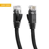 PrimeCables PC Cab OT06 Cat6 6a Network Ethernet Cable Summit Series CAT6 Nylon Braided Network Ethernet Patch Cable PrimeCab