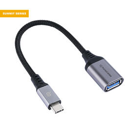 PrimeCables PC DA CC0010A USB 3 0 Adapters Summit Series USB A 3 0 to TYPE C 3 1 Adapter Compatible with Thunderbolt 3 MacBoo