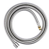 LIVINGbasics SN BA H8207S BN Shower Heads Pull Down Kitchen Faucet Replacement Hose with Stainless Steel Docking LIVINGbasics