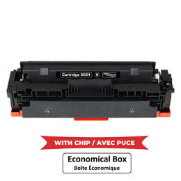 EcoBox Canon 055H 3020C001 WithChip EcoBox Color ImageClass MF741Cdw Canon 055H 3020C001 Compatible Black Toner Cartridge Hig