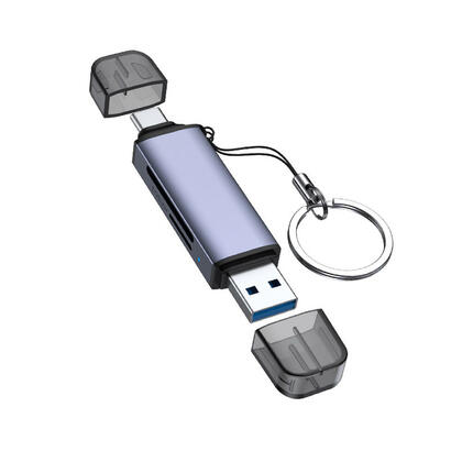 2 in 1 USB A / USB C SD TF Card Readers USB 3.0 OTG Memory Card Adapter - PrimeCables®