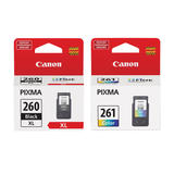 Canon Canon PG260XL CL261 Combo OEM PIXMA TS5320 Canon PG 260XL CL 261 Original Ink Cartridge Combo 3706C001 3725C001