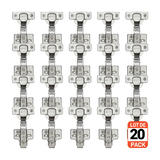 No Brand LVE HG 05AP D 20pack Cabinet Drawer Hardware Cabinet Door Cupboards Hinge With Dowel Full Overlay With Cam Adjustabl
