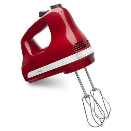 5-Speed Ultra Power Hand Mixer with Two Turbo Beater, Empire Red - KitchenAid