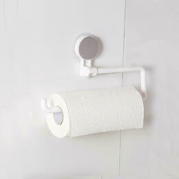 42869 STORA STO BS 006 Bathroom Accessoires Kitchen and Bathroom Plastic Paper Towel Roll Holder with Adhesive Installing