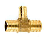 STREAMWAY LVTH TOOLWAY 151114 Kitchen Bath Accessories Lead Free Brass Pex Tee Crimp Fittings 3 4 X 3 4 X 1 2 Barb StreamWay