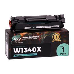 EcoBox HP W1340X WithChip EcoBox LaserJet M209dw Compatible HP 134X W1340X Black Toner Cartridge High Yield With Chip Economi