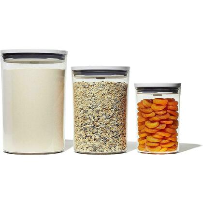 OXO POP 2.0 Set of 3 Round Containers