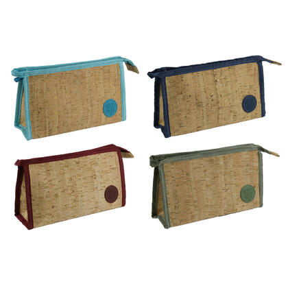 Onyx & Green® Eco-Friendly Pencil Pouch Made from Cork, Assorted Color