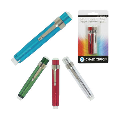 Merangue® Chalk Holder for Standard Size Chalk, Assorted Colours, 2 / Pack