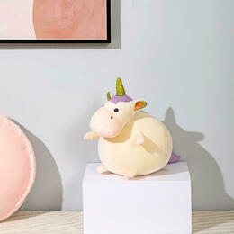 medium 660 660 4f371 Miniso LVMN 6931798884258 Stuffed Plush Toys Round Stuffed Animal Plush Toy White Unicorn Gift for All A