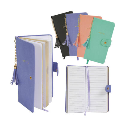 Merangue® Notebook with Tassel, 4 x 7-1/2"