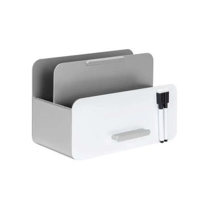 Monoprice® 3-in-1 Steel Tablet File Stand, Desk File Organizer, Adjustable File Sorter