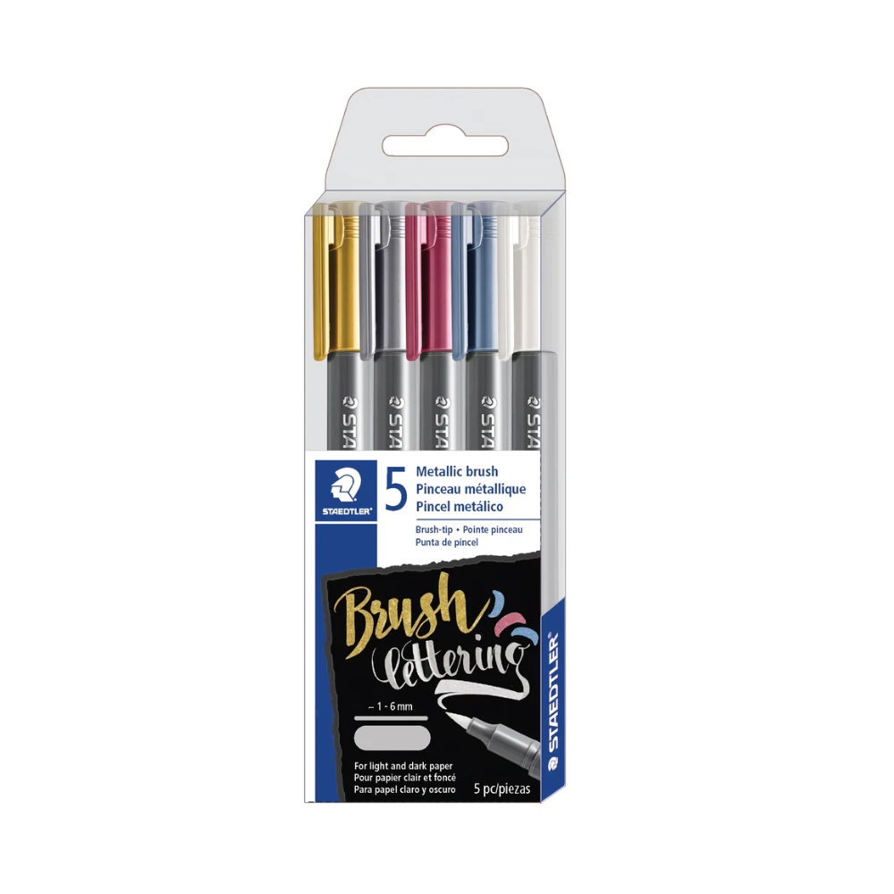 Staedtler® Metallic Marker Pens,5/pack
