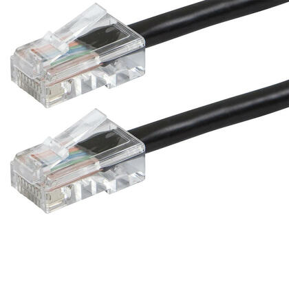 Câble de raccordement noir Cat6 de 25 pieds, UTP, 24AWG, 550 MHz, cuivre nu pur, RJ45 - Monoprice®