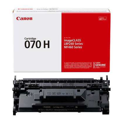 Canon 070H 5640C001 Original Black Toner Cartridge High Yield