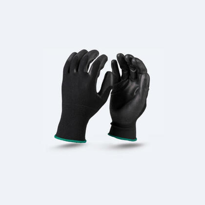 Polyester Liner PU Coated Gloves-Touch Screen - 12 pairs