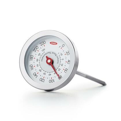OXO Instant Read Thermometer with Probe Cover 5.5 in/ 14cm Stainless Steel - OXO