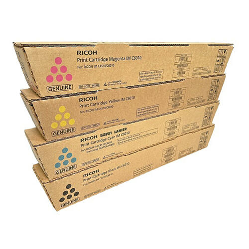 Ricoh 842526-842529 Original High-Yield Toner Combo for IM C6010