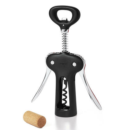 OXO Good Grips Winged Corkscrew and Bottle Opener, Black - OXO