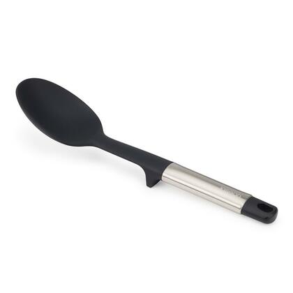 Elevate™ Silicone Solid Spoon With Stainless Steel Handle, 30.5cm/ 12" H - Joseph Joseph
