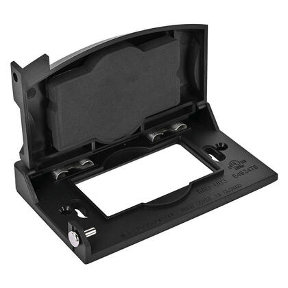 Heavy Duty Single Gang Outdoor Universal Flip Outlet Cover Weatherproof Enclosure, cUL PrimeCables®