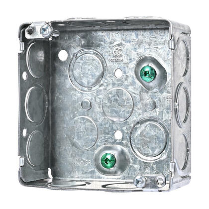 4″ × 4″ × 1½″ D. 21 cu.inch Square Steel Device Box - PrimeCables®