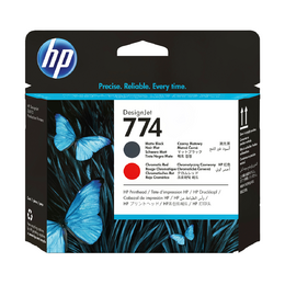 HP 774 Matte Black Chromatic Red P2V97A