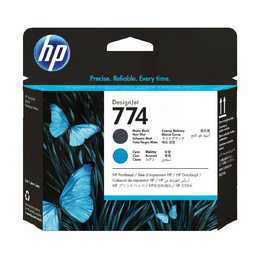 HP 774 WW Matte Black Cyan P2W01A