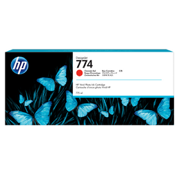 WW HP 774 775 ml Chromatic Red P2W02A