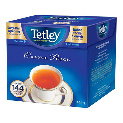 Tetley® Orange Pekoe Black Tea, 454g, 144 Tea Bags