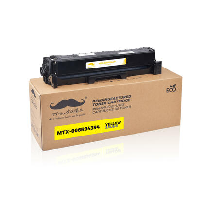 Xerox 006R04394 Remanufactured Yellow Toner Cartridge High Yield - Moustache®