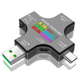2-in-1 USB Tester & Digital Multimeter (240W) - PrimeCables®