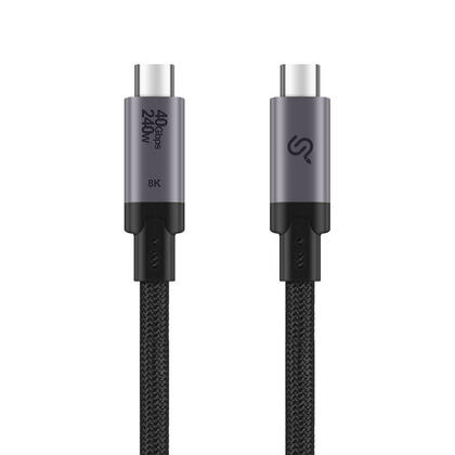 USB4 Thunderbolt 3/4 Cable 3M/10FT, 240W Charging, 40Gbps Transfer, 8K Video – PrimeCables®