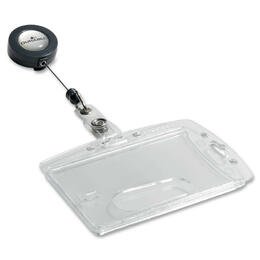 DURABLE Badge Reel Shell Style ID Card Holder (2)