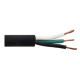 44d19 PHANTOMCABLES Cab BK PW3C14 SOOW Power Cables Cords Flexible Electrical Cord Cable 14AWG 3C SOOW 600V 90C Black Per Met