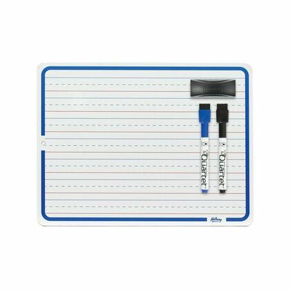 Quartet® Dry Erase Board, 9" x 12", with 2 dry-erase markers and an eraser (1002864)